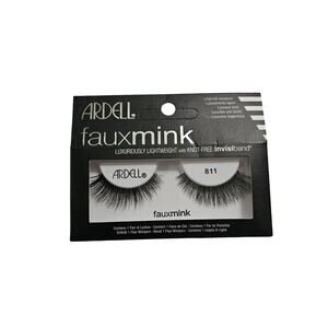 ARDELL FAUX MINK EYELASHES 811/812 BLACK STRIP x2